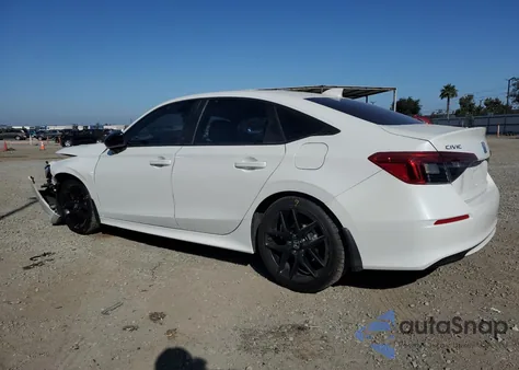 2022 Honda Civic Sport из США, поврежденный, VIN 2HGFE2F58NH583416